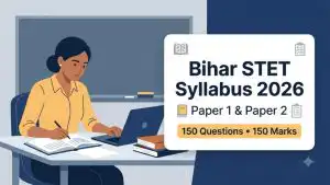 bihar stet syllabus