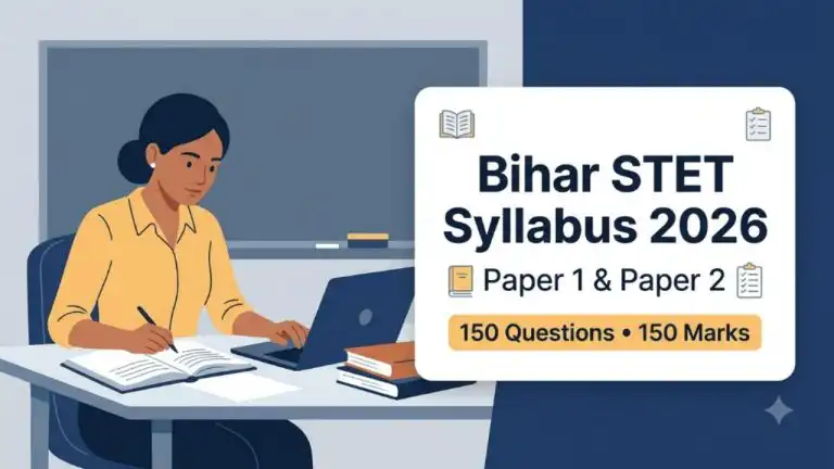 bihar stet syllabus