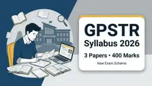 gpstr syllabus